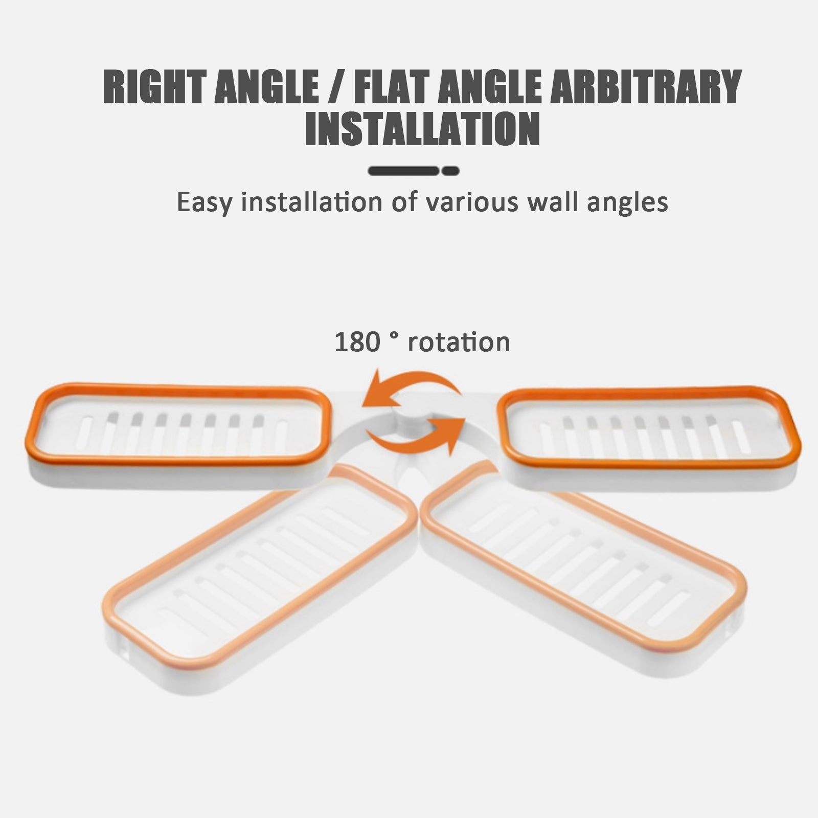 Ocerar™ Scaffale Angolare senza Forare – Soluzione Intelligente per il Bagno | 50% SCONTO
