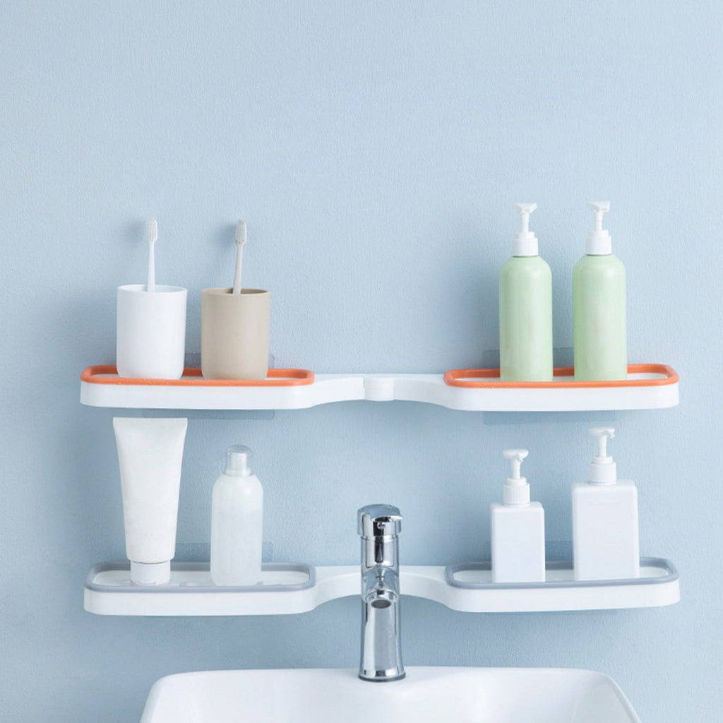 Ocerar™ Scaffale Angolare senza Forare – Soluzione Intelligente per il Bagno | 50% SCONTO