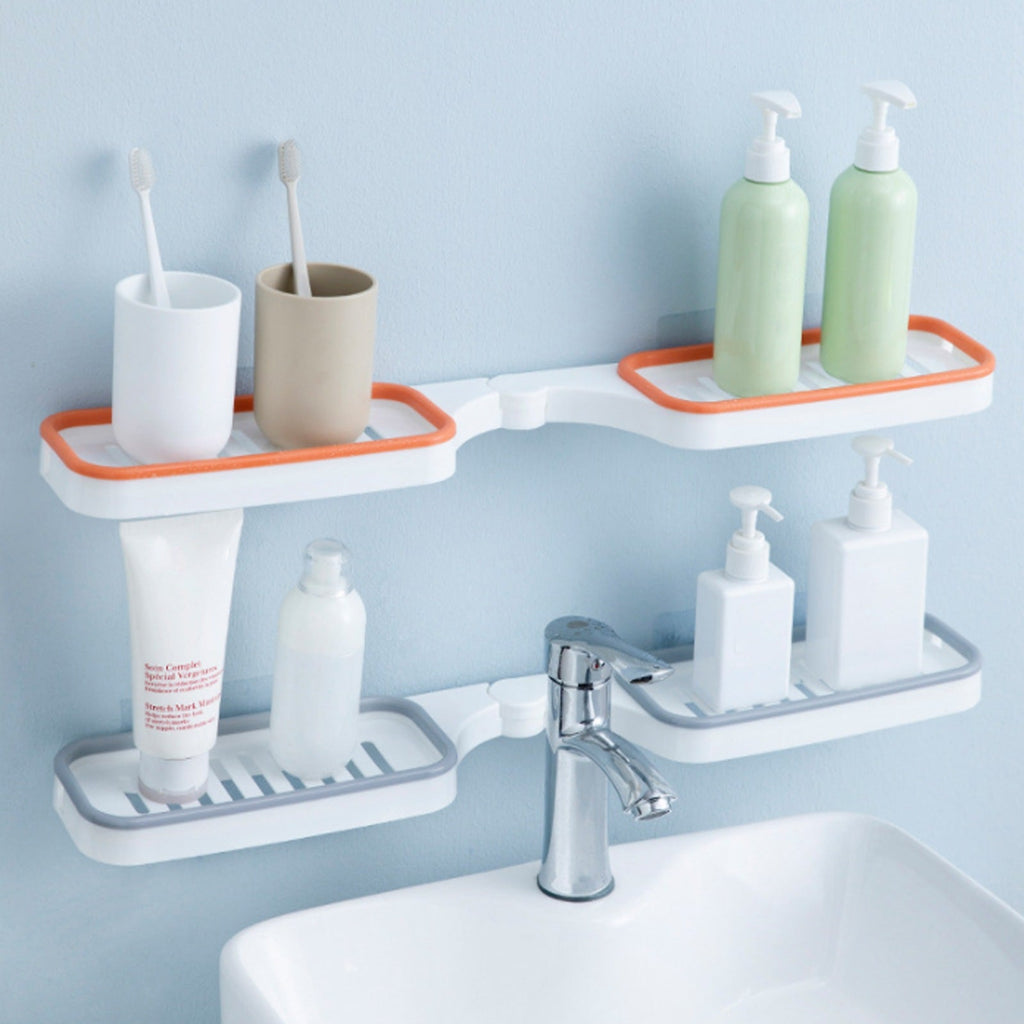 Ocerar™ Scaffale Angolare senza Forare – Soluzione Intelligente per il Bagno | 50% SCONTO
