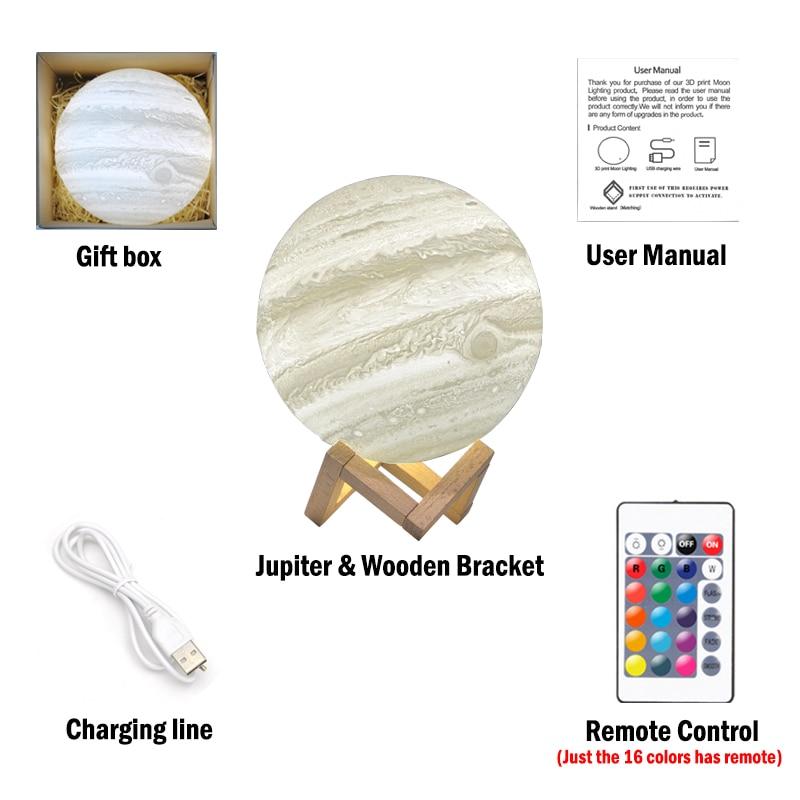 Lampada da scrivania a cambio colore Jupiter