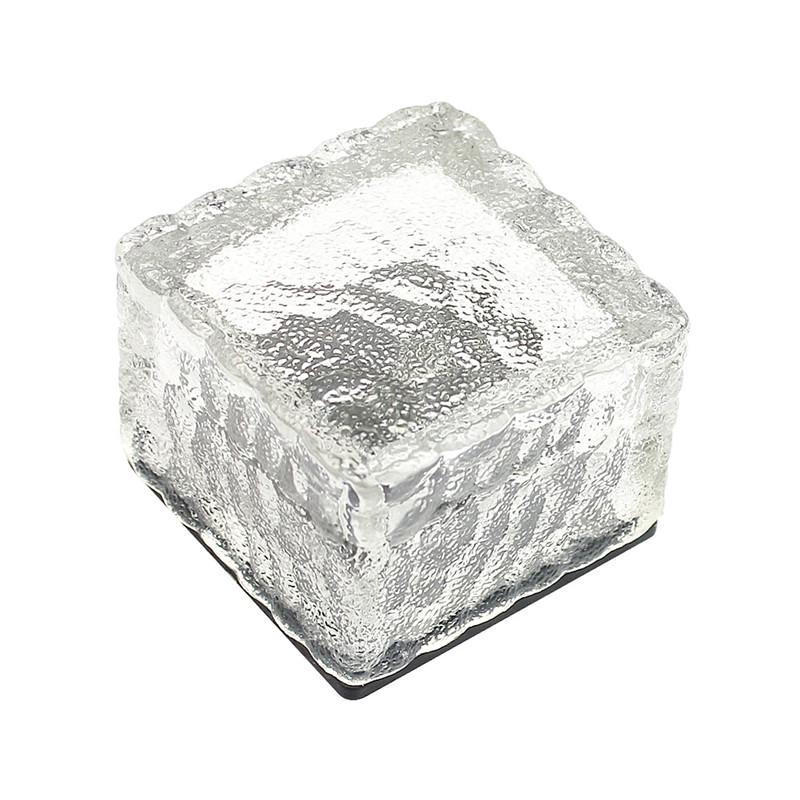 Luce Cubica da Giardino Solare con Effetto Onde d'Acqua a Cambio Colore