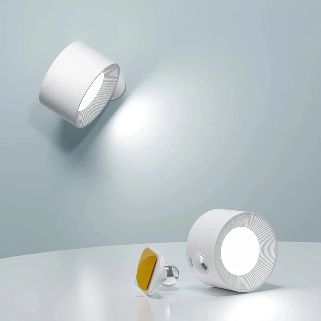 Versatile Rechargeable 360° Rotating Wall Light