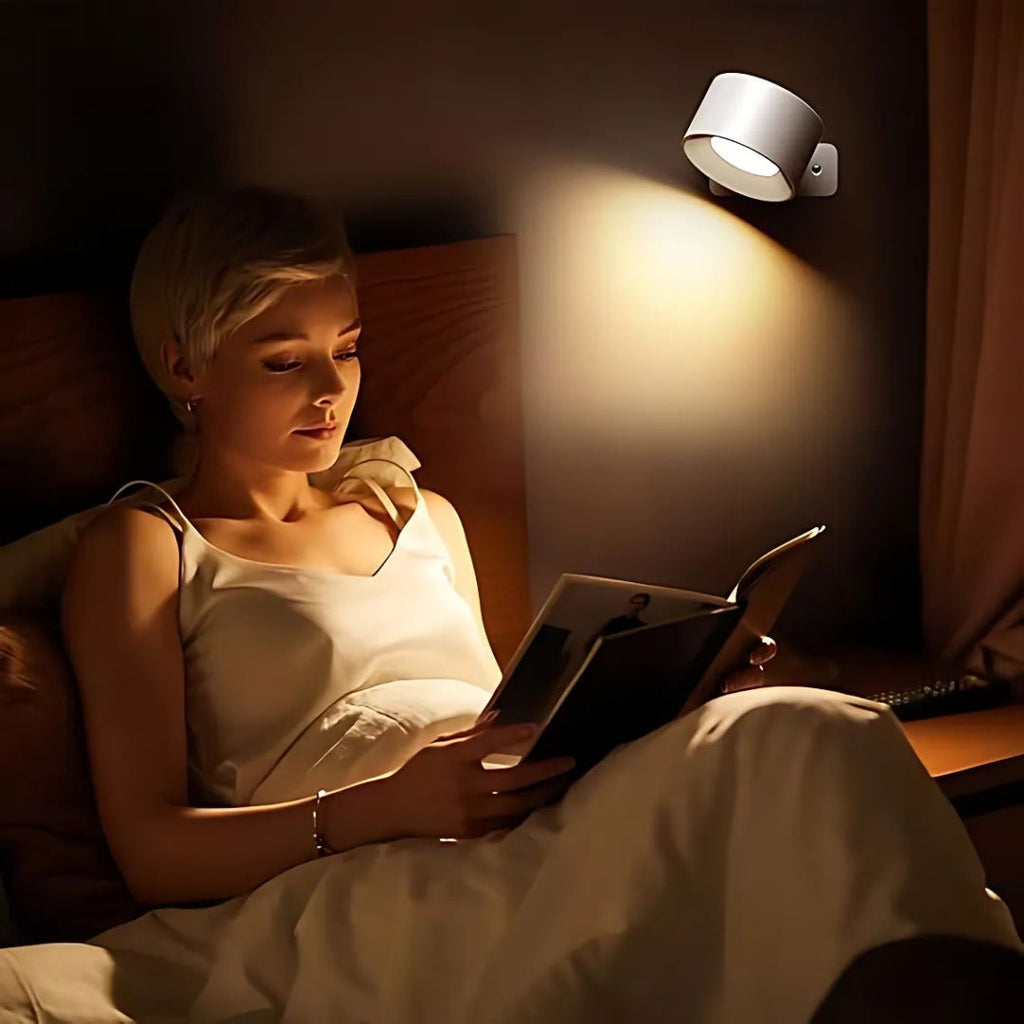 Versatile Rechargeable 360° Rotating Wall Light
