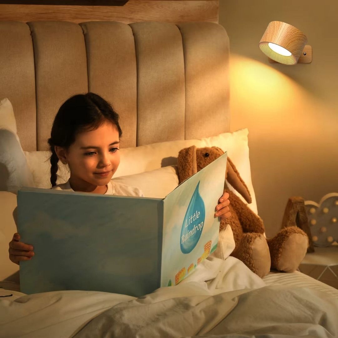 Versatile Rechargeable 360° Rotating Wall Light
