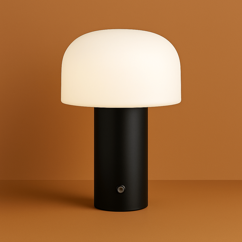 Rechargeable Mushroom LED Table Lamp with Touch Control