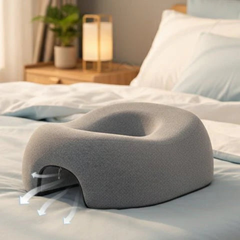 RESTPRONE – Cuscino di Supporto in Posizione Prona con Schiuma Memory e Vestibilità Sicura