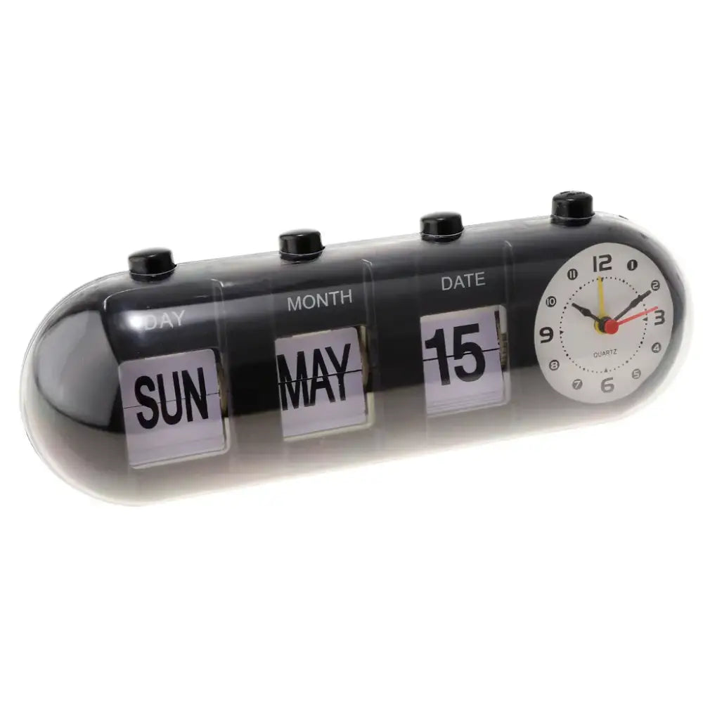 Orologio Calendario Manuale con Display Analogico