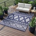 REVERSIC – Tappeto in plastica reversibile, impermeabile e durevole per esterni, ideale per patio e picnic