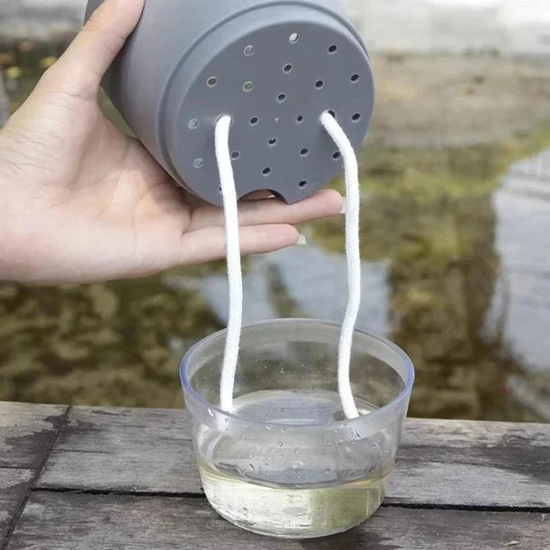 ROOTFLOAT – Vaso Idroponico Appeso Autoirrigante per Piante da Interno