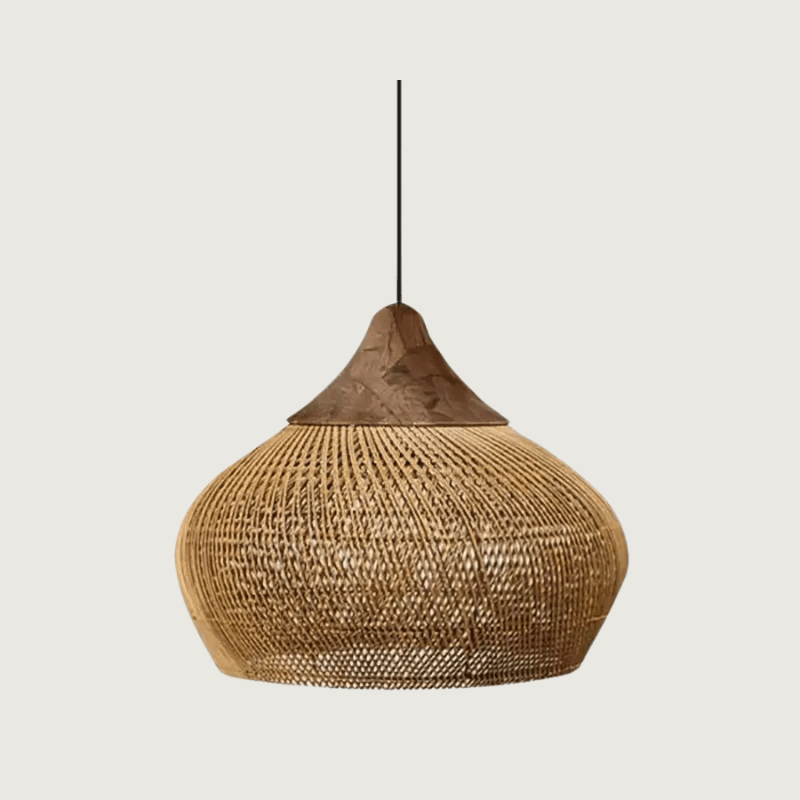 Lampada in Rattan Naturale