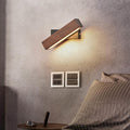 Lunalie | Lampada da Parete LED Rotante in Legno Premium