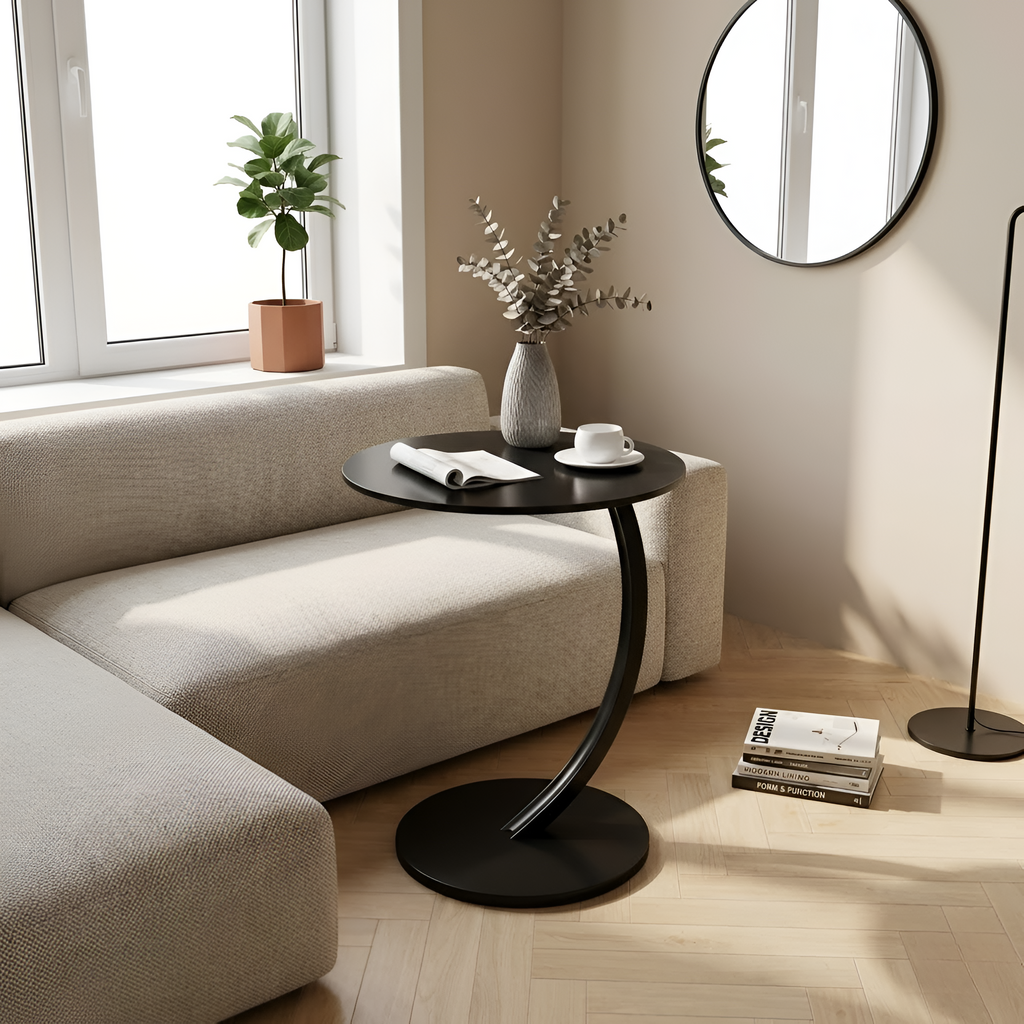 Levi - Tavolino nordico compatto per il soggiorno e la camera da letto