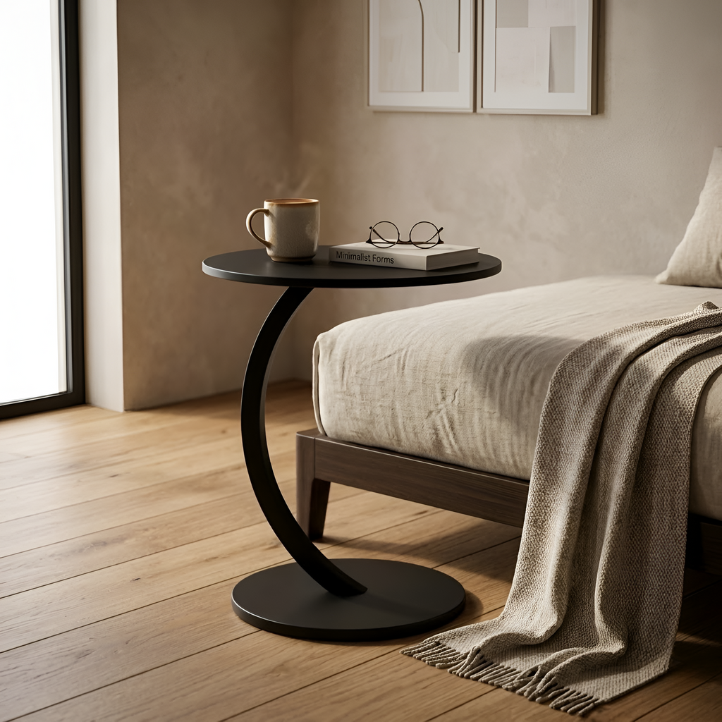 Levi - Tavolino nordico compatto per il soggiorno e la camera da letto