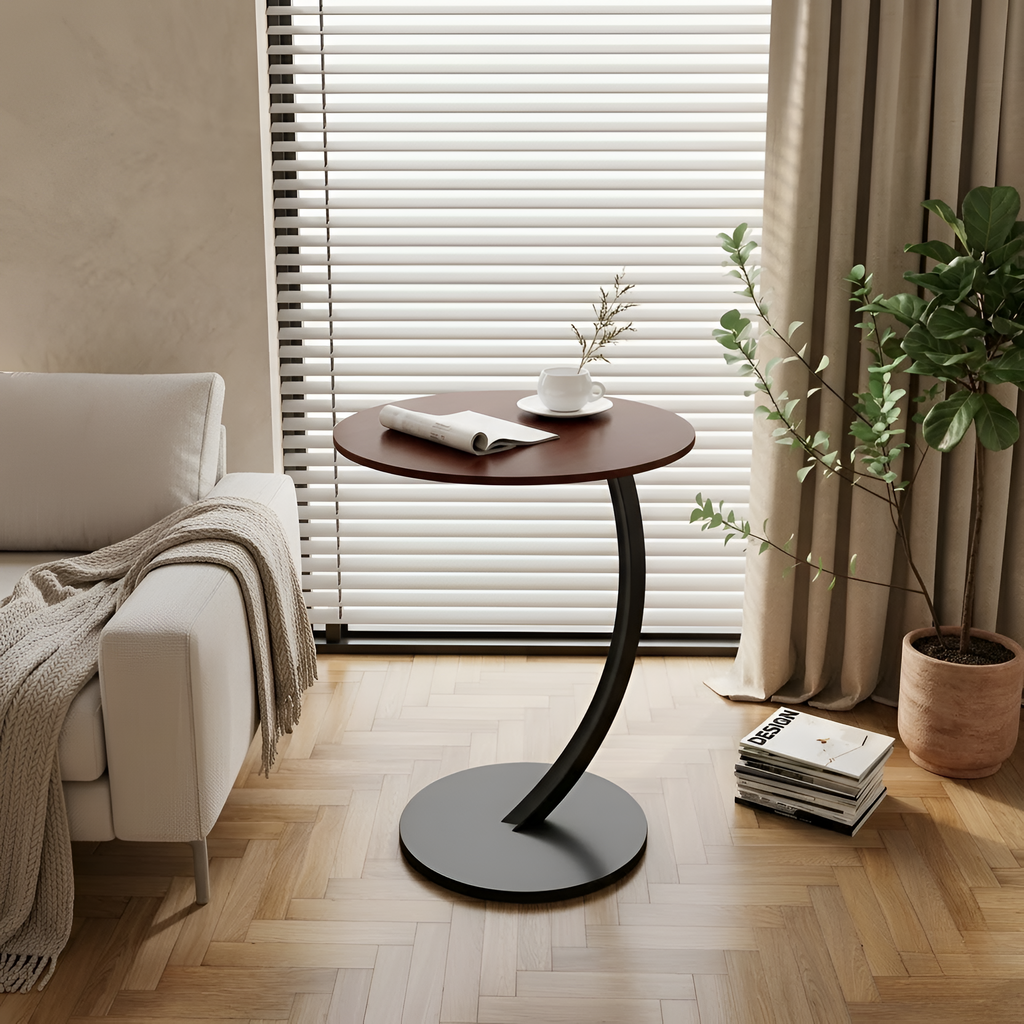 Levi - Tavolino nordico compatto per il soggiorno e la camera da letto