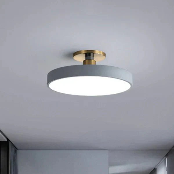 Lampada da soffitto LED rotonda in stile nordico