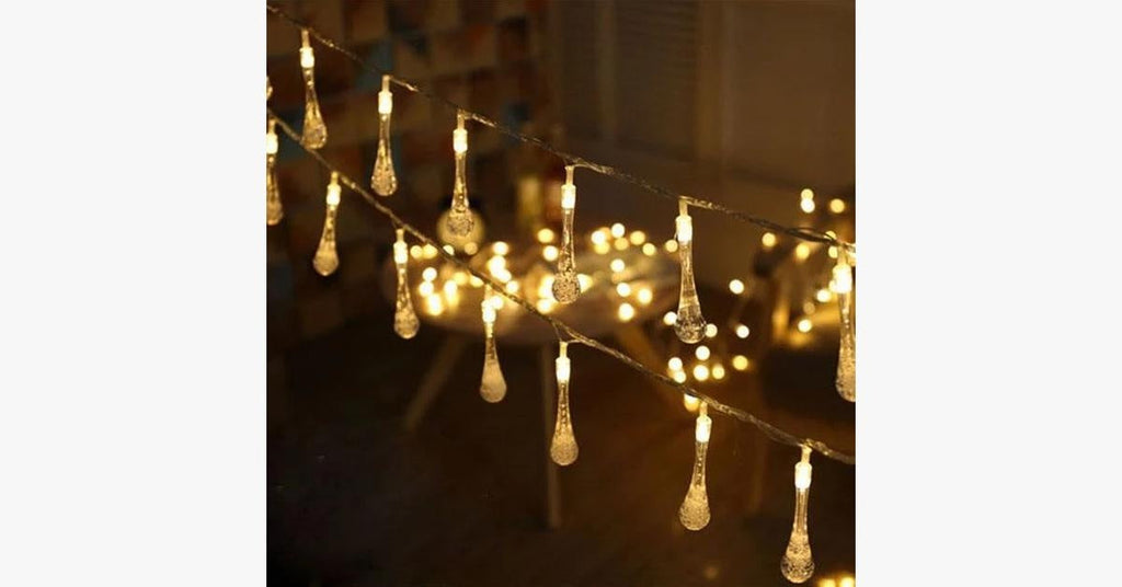 Catene di luci magiche della foresta