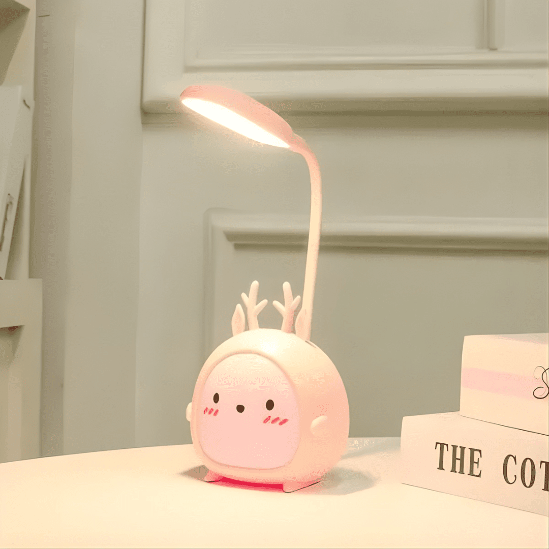 Lampada da lettura LED morbida con collo flessibile e porta USB