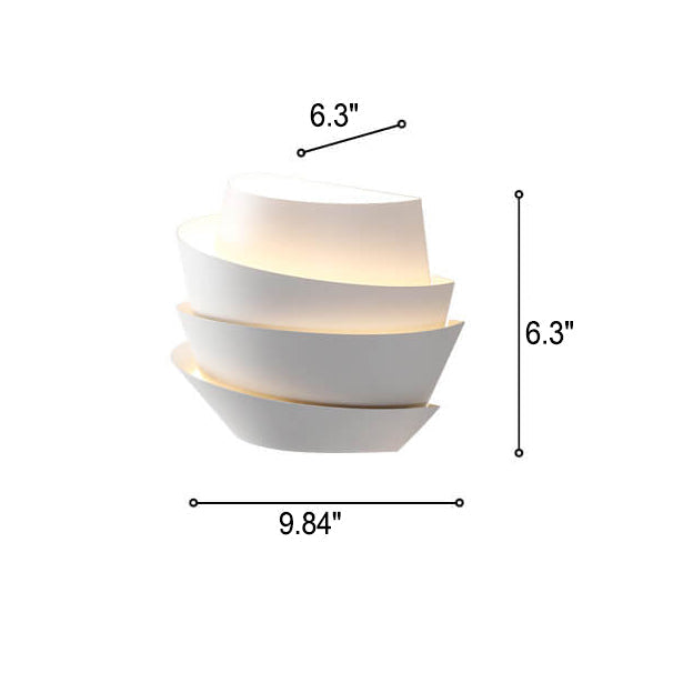 Lampada da parete scandinava con doppio punto luce - NordGlow