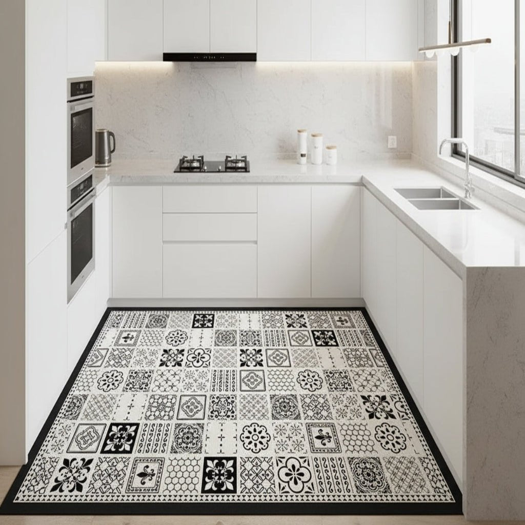 SERVEMAT STANDLY – Tappetino da Cucina Antiscivolo e Impermeabile in PVC per Uso Domestico