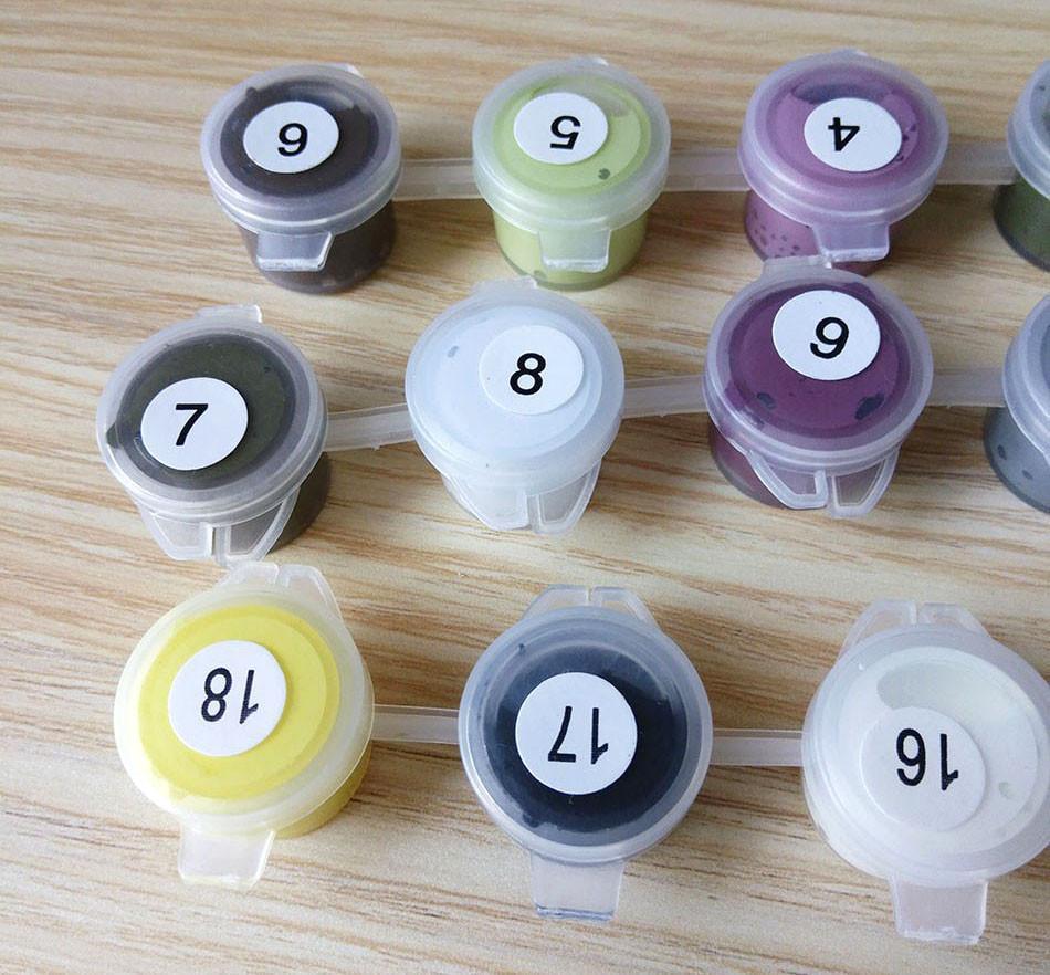 Nave in Mare - Set di Pittura per Numeri Van-Go