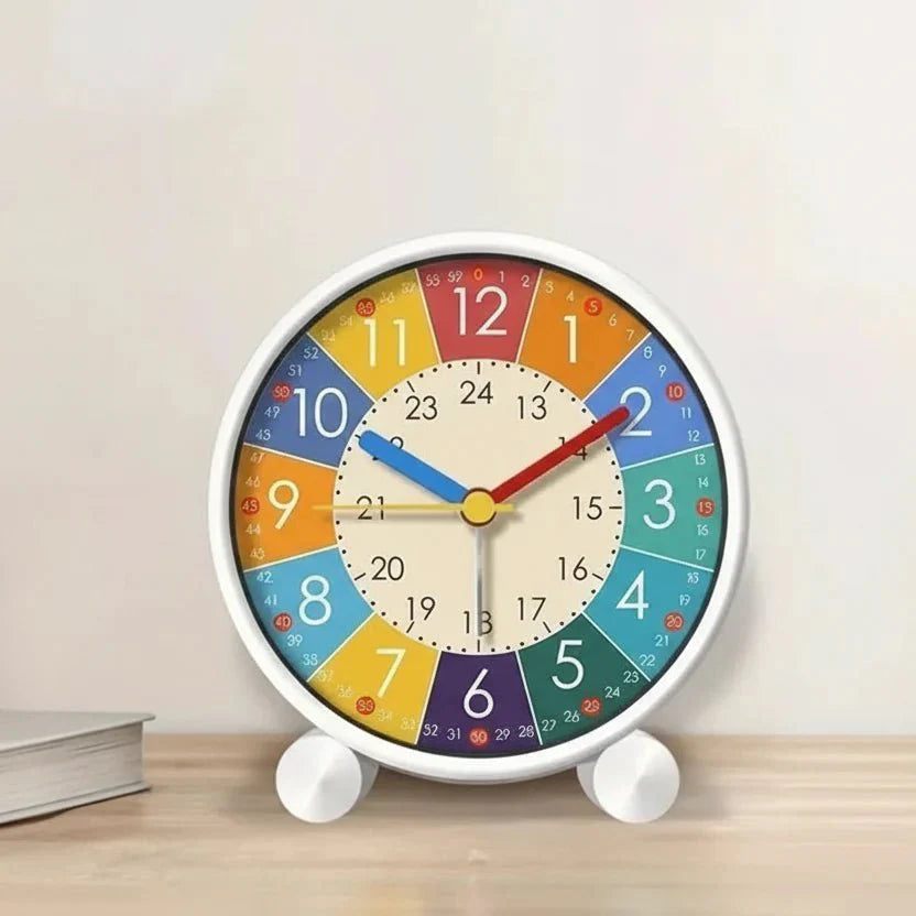 SILENTFUN – Incantevole Orologio Sveglia Silenzioso da Scrivania per Bambini