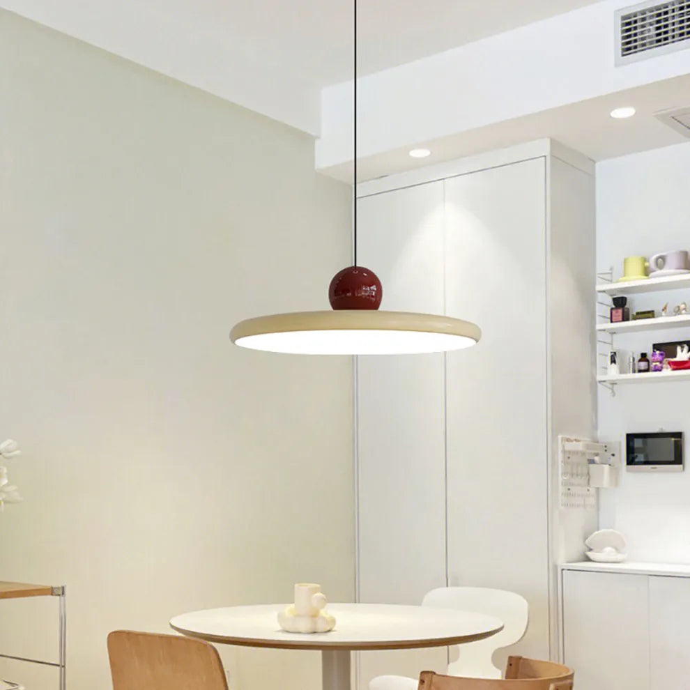 Clyrena - Lampada a Sospensione Scandinava in Metallo LED Design Moderno