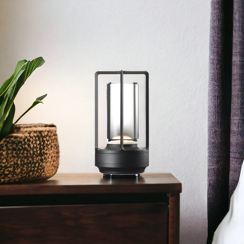 Lampada da Tavolo LED Nordic in Metallo Senza Fili con Dimming Touch