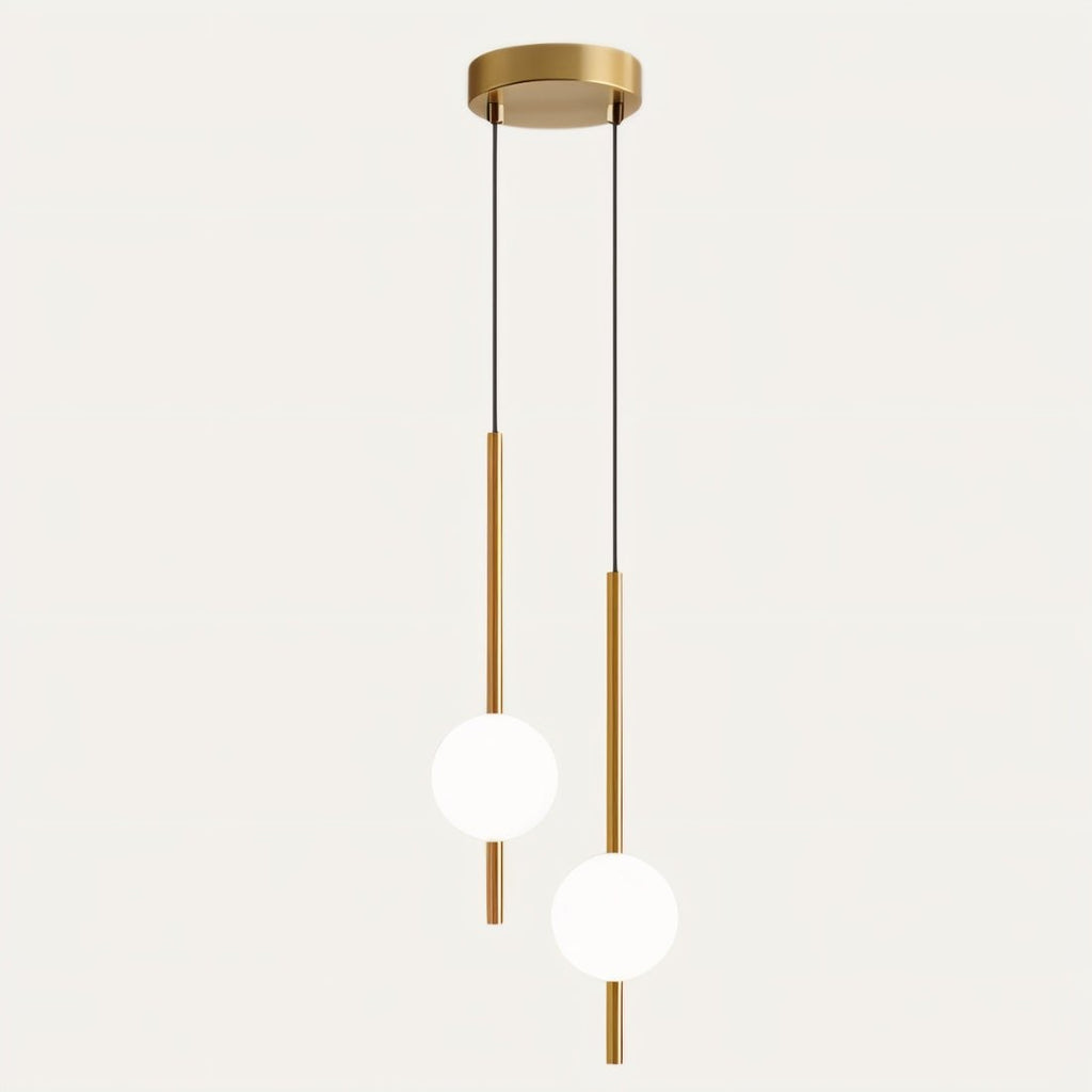 Modern Nordic Pendant Light for Home - LED, Glass & Metal