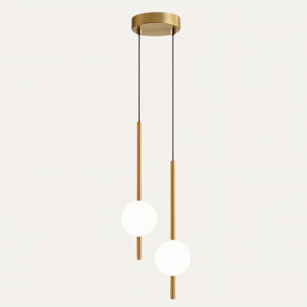 Modern Nordic Pendant Light for Home - LED, Glass & Metal