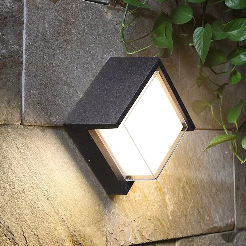 Outdoor Wall Lamp with Motion Sensor for Stylish Lighting