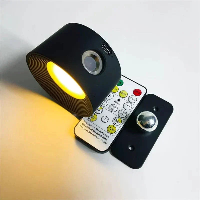 Luce da Parete Wireless Ricaricabile Regolabile per Interni Moderni