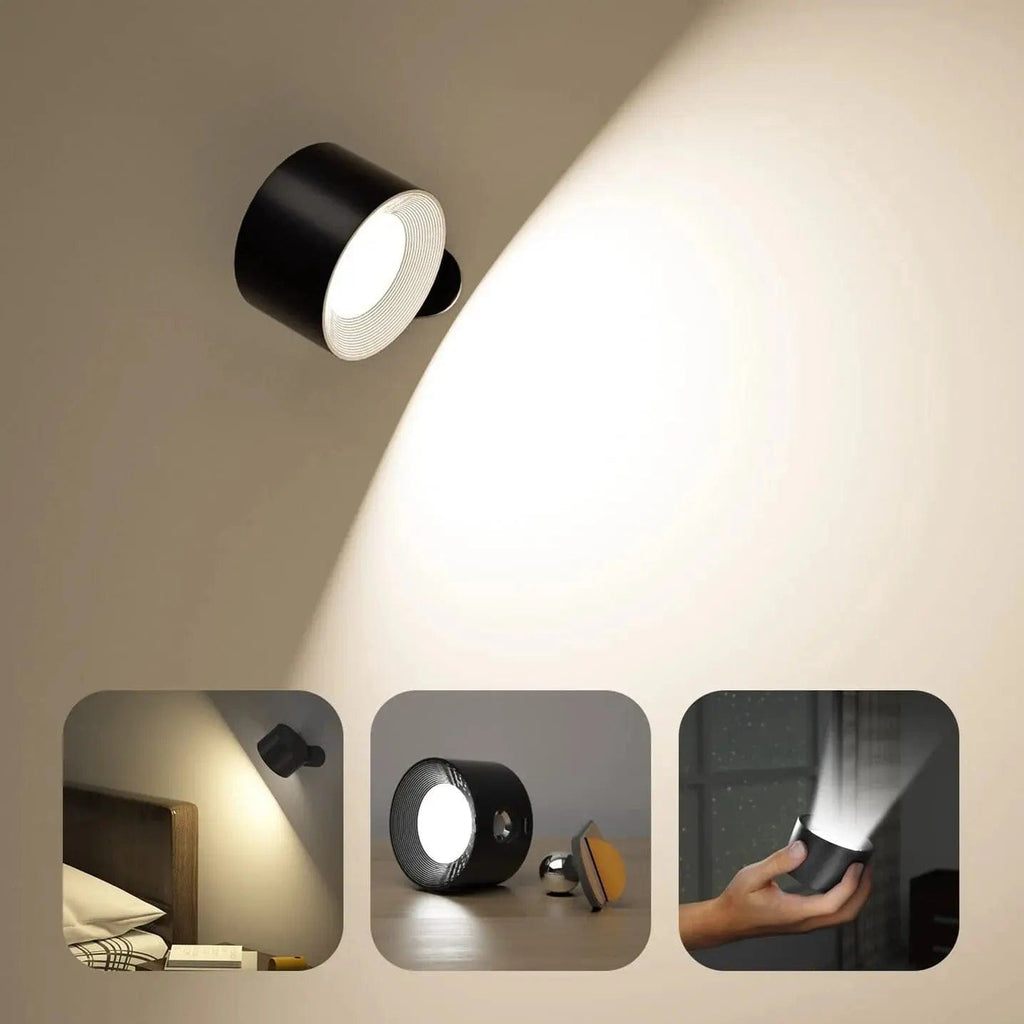 Wireless Rechargeable Adjustable Wall Light for Modern Interiors