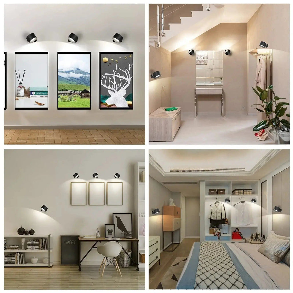 Wireless Rechargeable Adjustable Wall Light for Modern Interiors