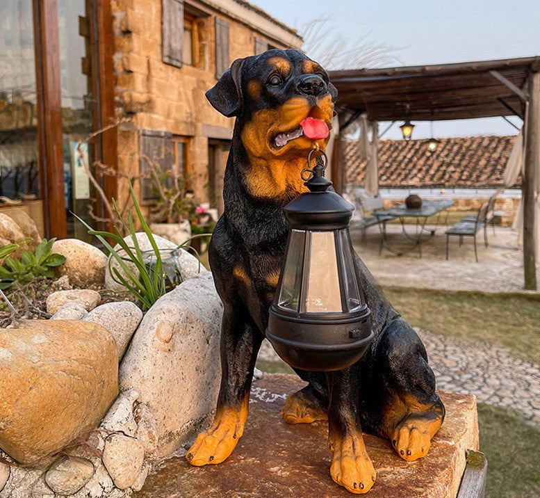 Scultura da Giardino a LED Alimentata da Sole - Decorazione Esterna