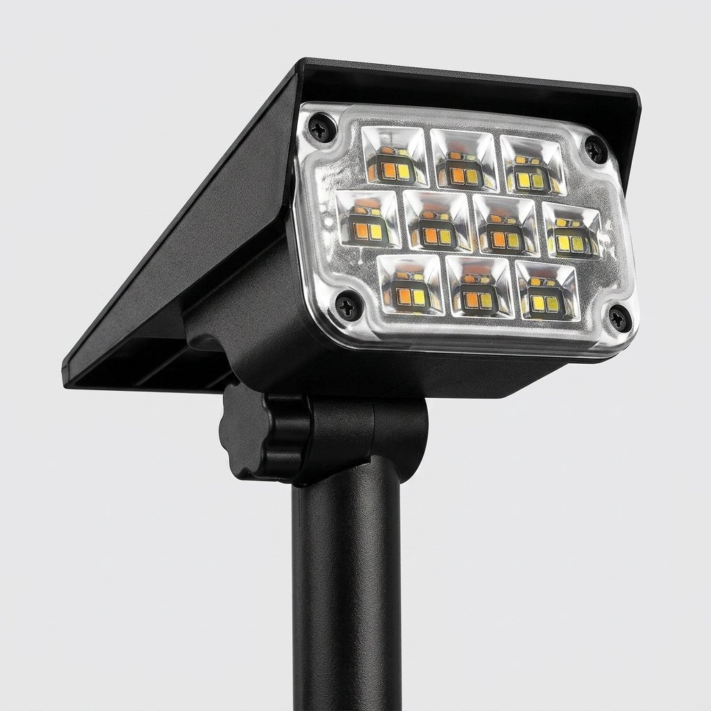 Faro da giardino a LED alimentato a energia solare