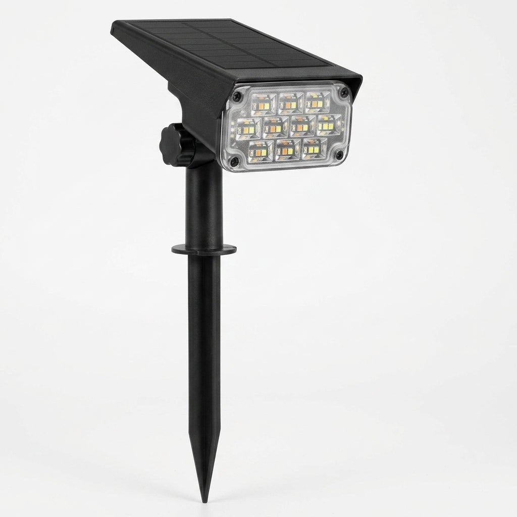 Faro da giardino a LED alimentato a energia solare