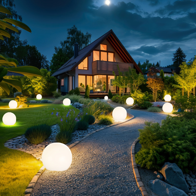 Solarn - Lampada da Giardino Solare Decorativa Luce Calda