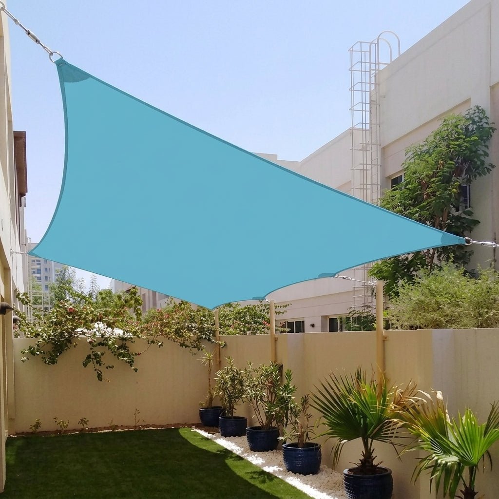 Telo da sole rettangolare con protezione UV per terrazza e giardino
