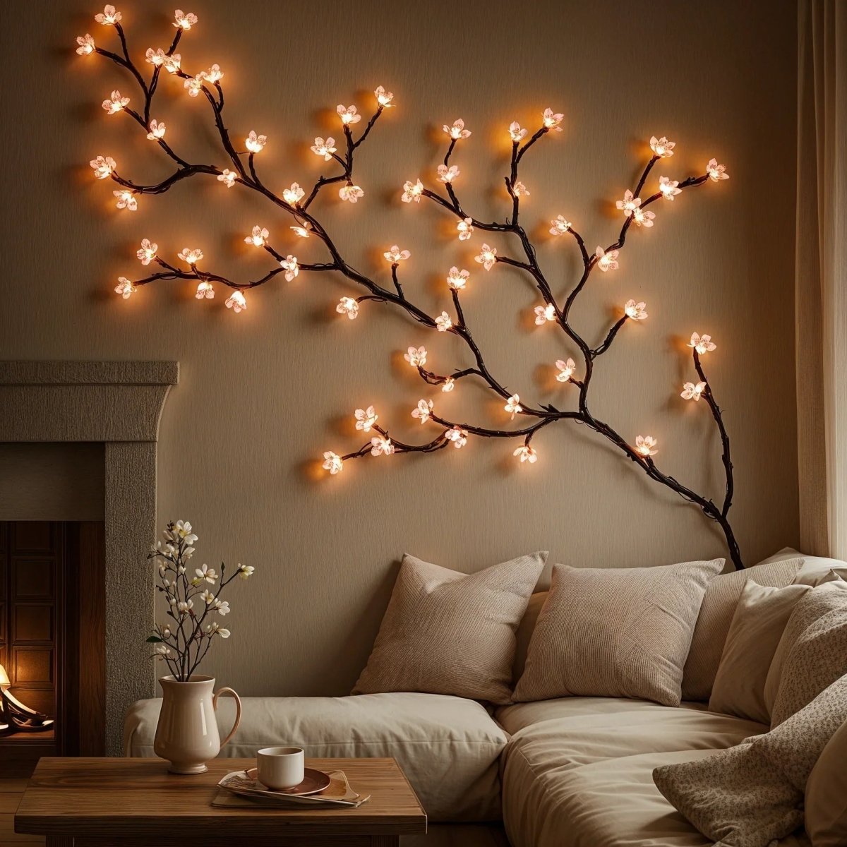 SPARKLIA – Luci di Fata LED 1,6m con Luce Calda Bianca e Rosa