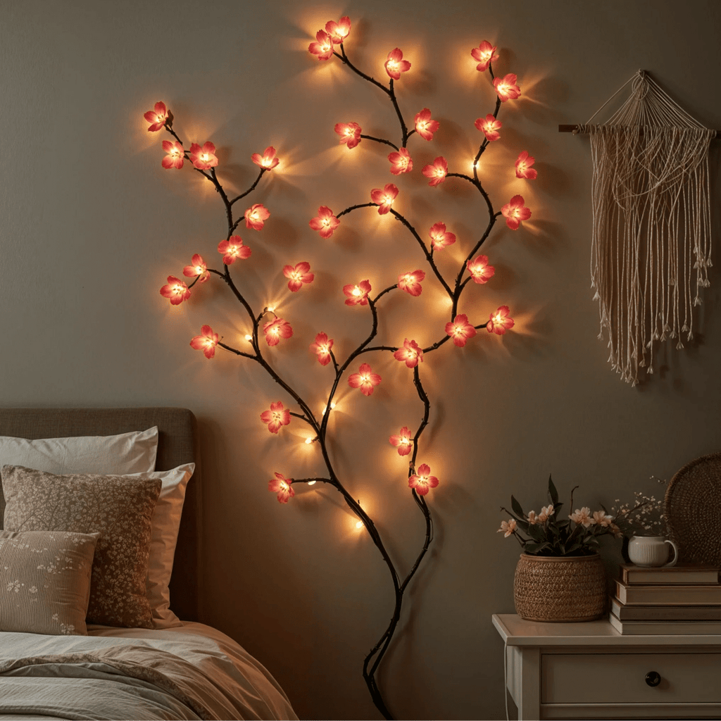 SPARKLIA – Luci di Fata LED 1,6m con Luce Calda Bianca e Rosa