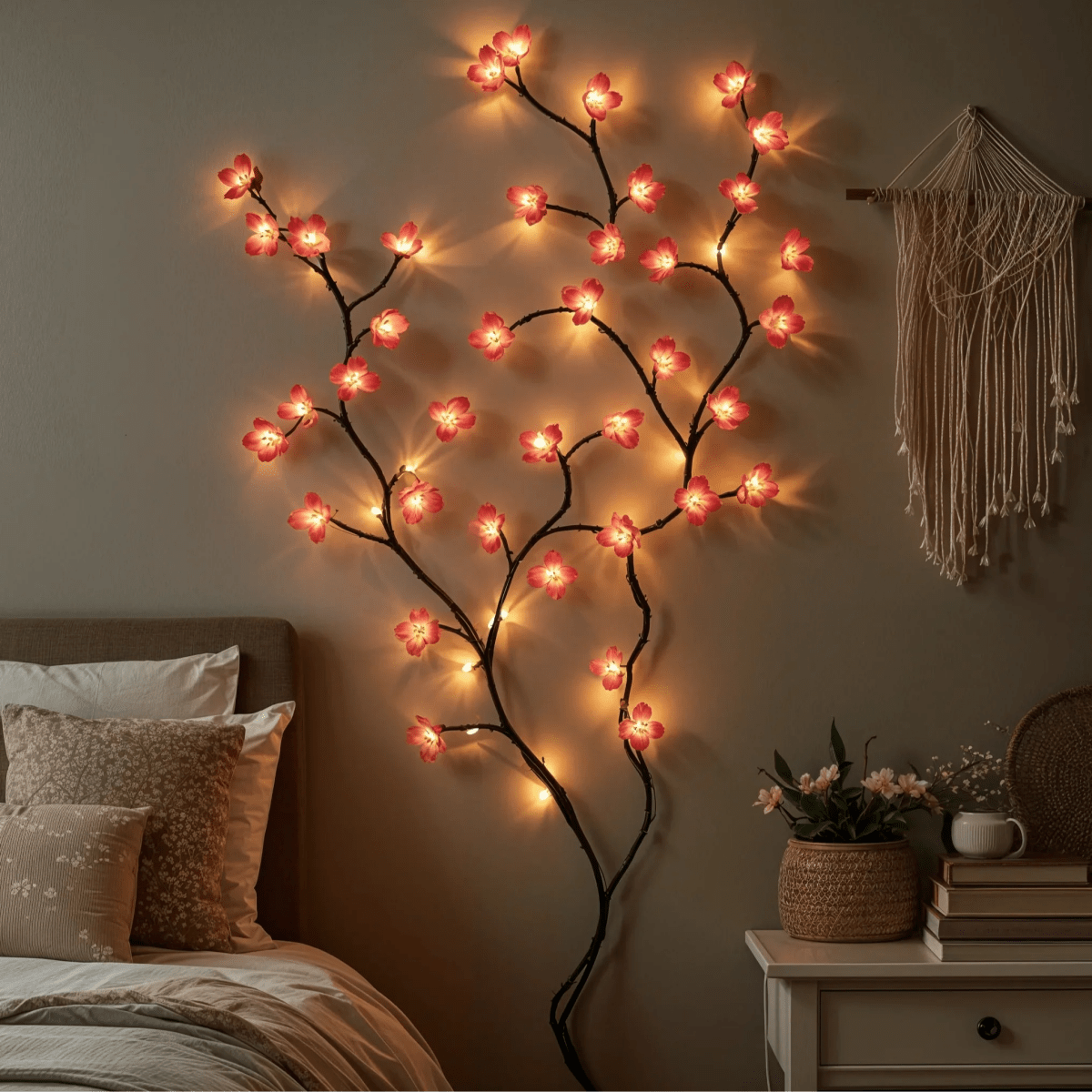 SPARKLIA – Luci di Fata LED 1,6m con Luce Calda Bianca e Rosa
