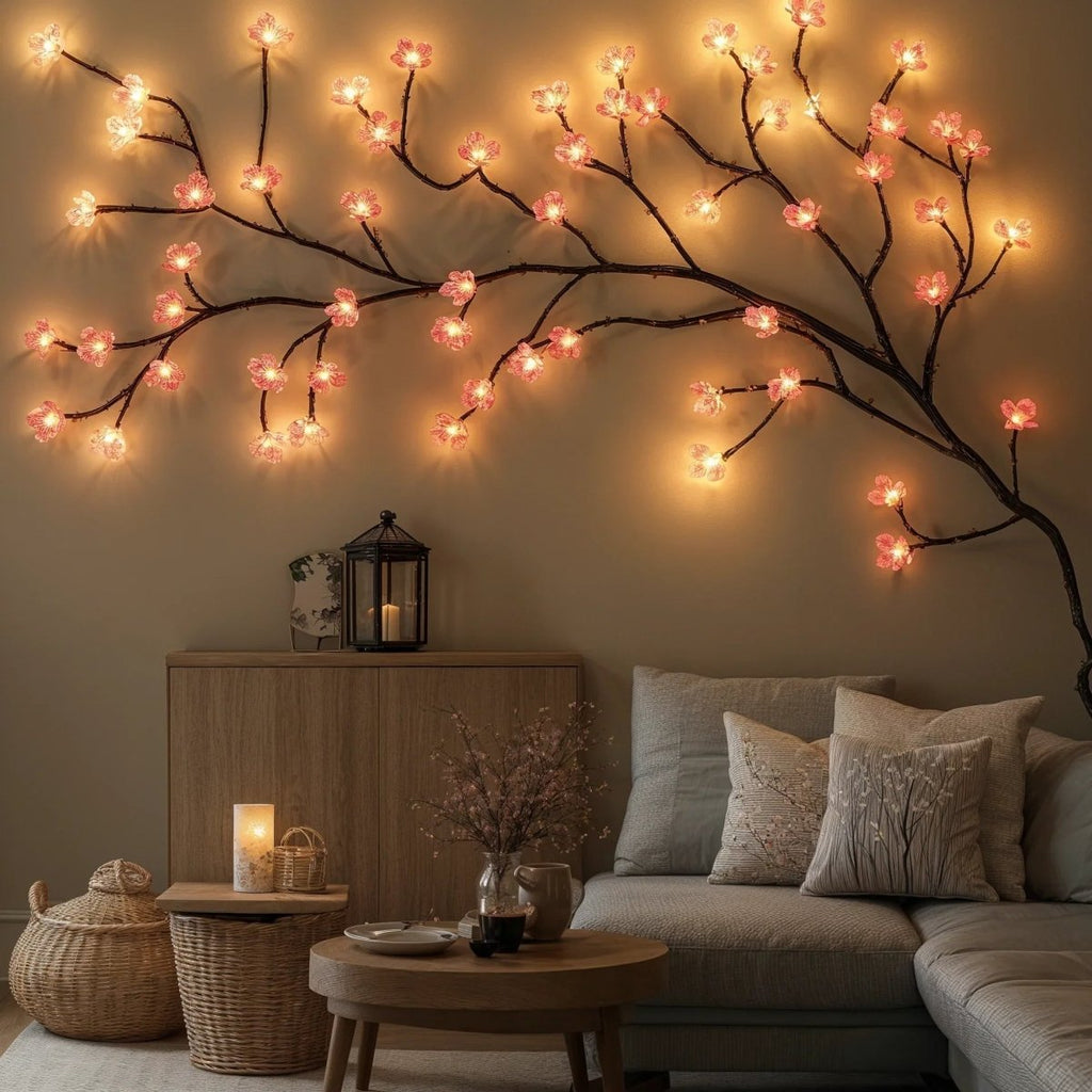 SPARKLIA – Luci di Fata LED 1,6m con Luce Calda Bianca e Rosa