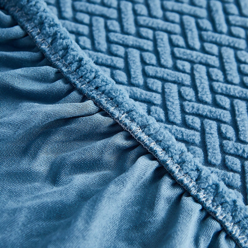 Sectional Sofa Cover with Stretchable Fabric
