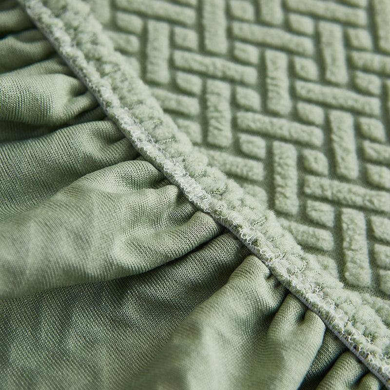 Sectional Sofa Cover with Stretchable Fabric