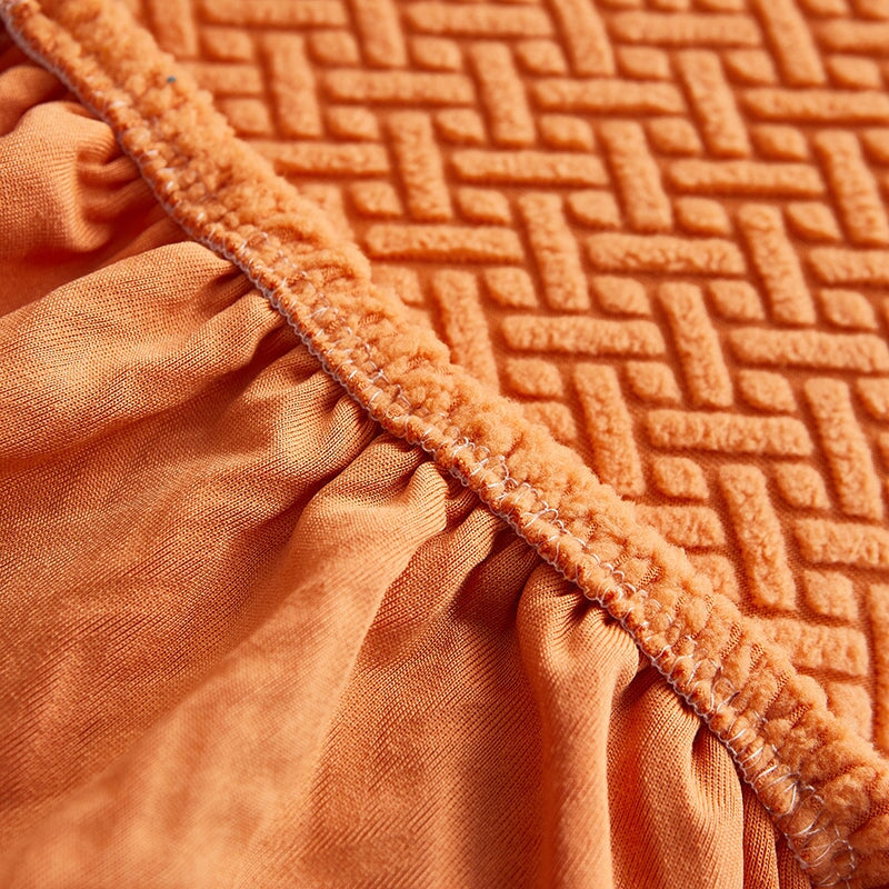 Sectional Sofa Cover with Stretchable Fabric