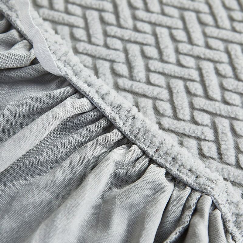 Sectional Sofa Cover with Stretchable Fabric