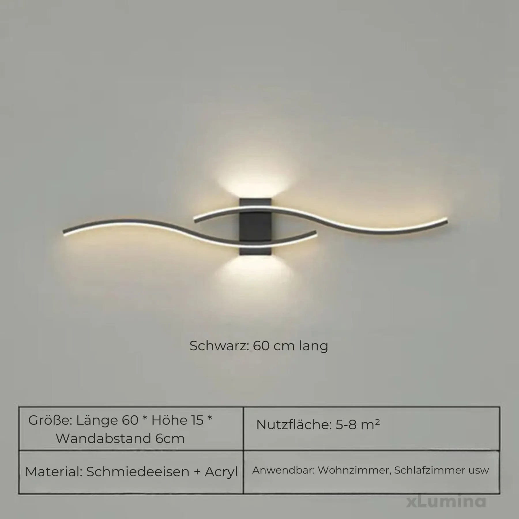 Striscia Luminosa da Parete Lunga