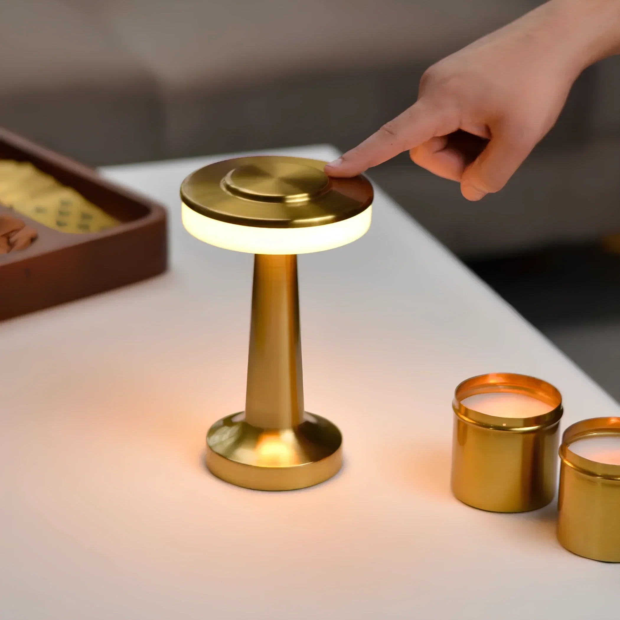 Lampada da Tavolo LED Ricaricabile Senza Fili