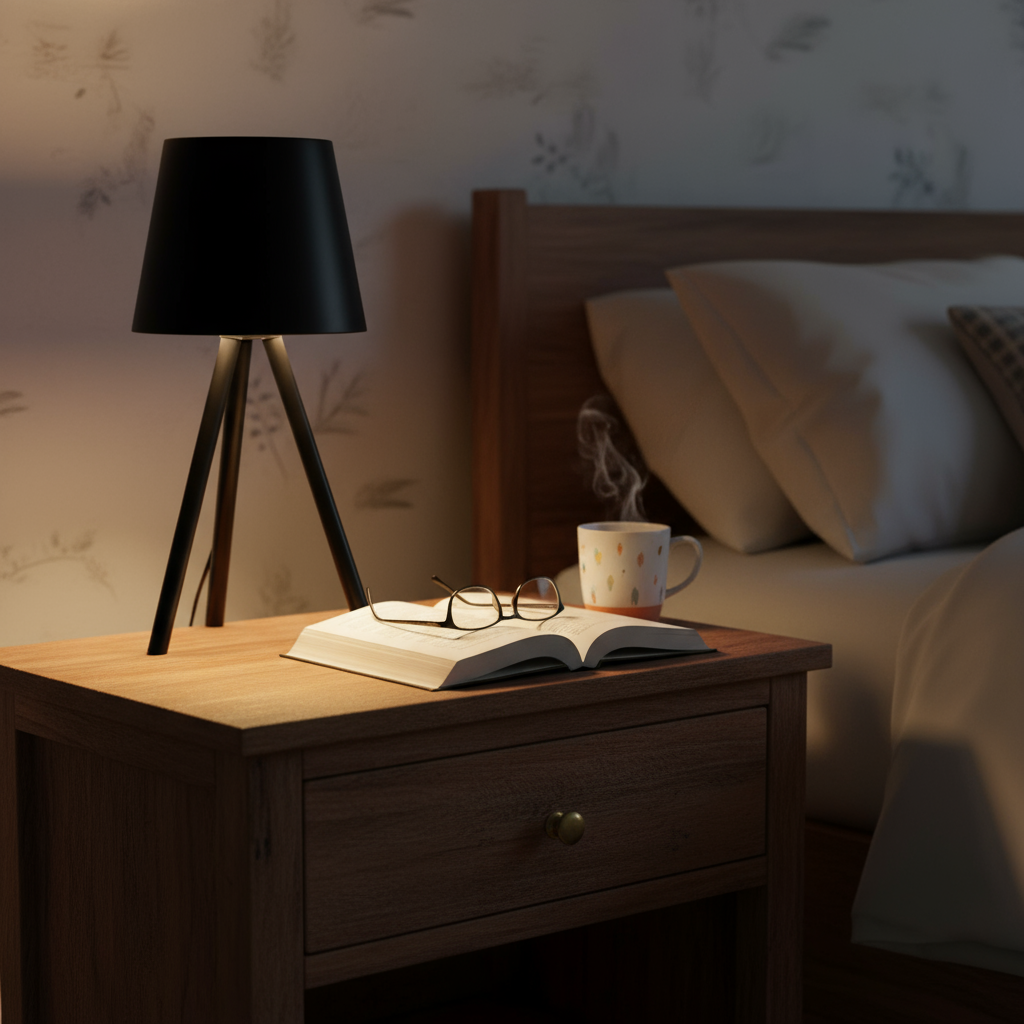 LumoStand – Lampada da tavolo ricaricabile con supporto e funzione touch dimmerabile
