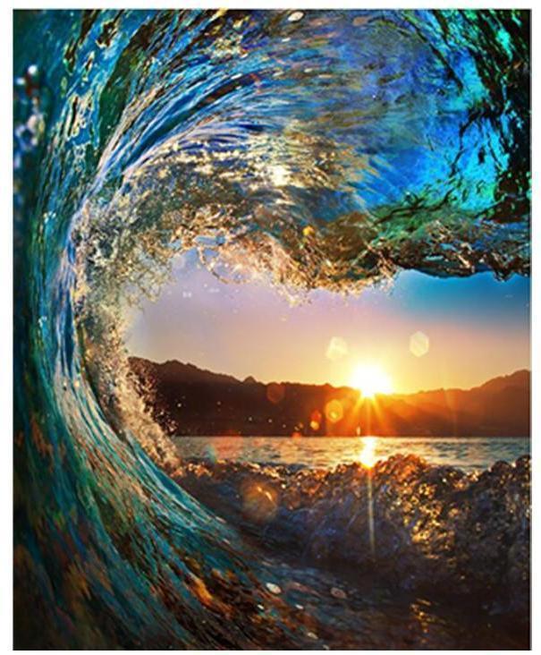 Surf's Up - Set di Pittura per Numeri Van-Go